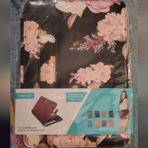 PU leather bookcover for MacBook Air 13"